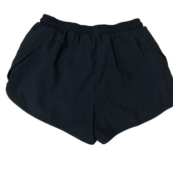 Asics Womens Elastic Waist Drawstring Pull-On Casual Stretch Running Shorts M - Picture 3 of 8